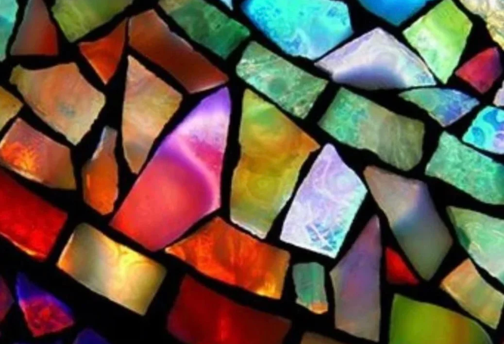 Stained glass mosaic party package